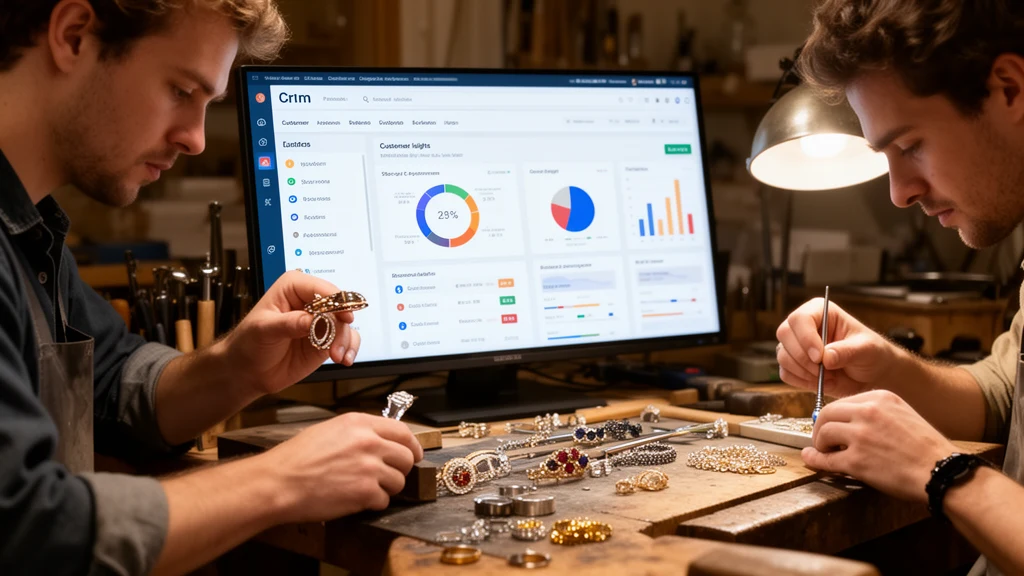 Jewelry workshop using CRM insights