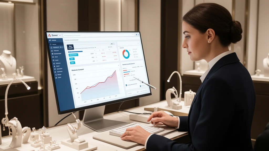 CRM vendas joalheria análise de dados